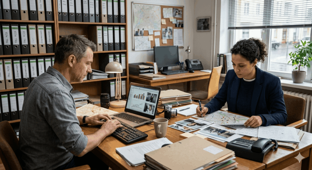 Arbeitsalltag in einer Detektei 2026